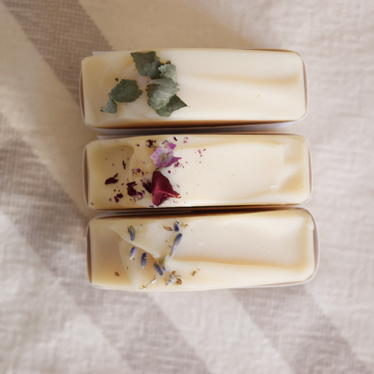 Botanical Soap Trio